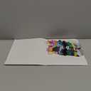 Zeyune Needlepoint Canvas 20 x 24 Inches 18 Mesh Blank White Canvas with 36 Colors Cotton Threads and 5 Needles for Embroidery, Knit Crochet Projects