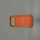 TORRAS Shockproof for iPhone 17 Pro Max Case with Camera Control Button, [12FT Military Grade Drop Protection] Enhanced Grip & Soft Touch Translucent 17 Pro Max Case with DIY Buttons, Neon Orange