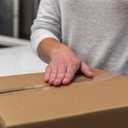 Duck Brand Standard Packaging Tape Refills - 4 Extra Long Rolls of Clear Packing Tape - Shipping, Mailing and Moving Supplies - 3" Core - 1.88 Inch x 100 Yards - Clear (240593)