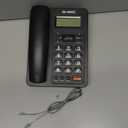 lINE Desk Telephone with Caller ID Display, for Home and Office, Black