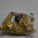 LOVELONGLONG Fleece-Lined Dog Raincoat with Removable Hood  Waterproof Winter Full Body Dog Jacket  Windproof Snowproof Cold-Weather Suit  Yellow-F XL (XL (Back 18"))