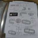 AHEONLAR 3 Pack 4x2x1.5ft Galvanized Raised Garden Bed Outdoor, Sturdy Planter Boxes for Vegetables, Fruits, Flowers and Plants, Easy Assembly, Silver, 4x2x1.5ft