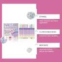 Muudee 12 Colors Nail Art Pens Set,2026 New Nail Art Markers for Gel Nails,Nail Art Tools for Graffiti Dotting Drawing Painting Point Liner DIY