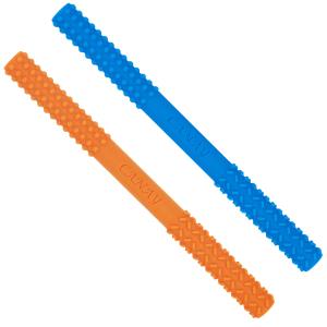 Hollow Chew Tubes Sensory Chew Toys for Autistic Children(2 Pack), Alt. to Chew Necklaces for Sensory Kids, Teething, Oral Motor Stimulation, ADHD, SPD