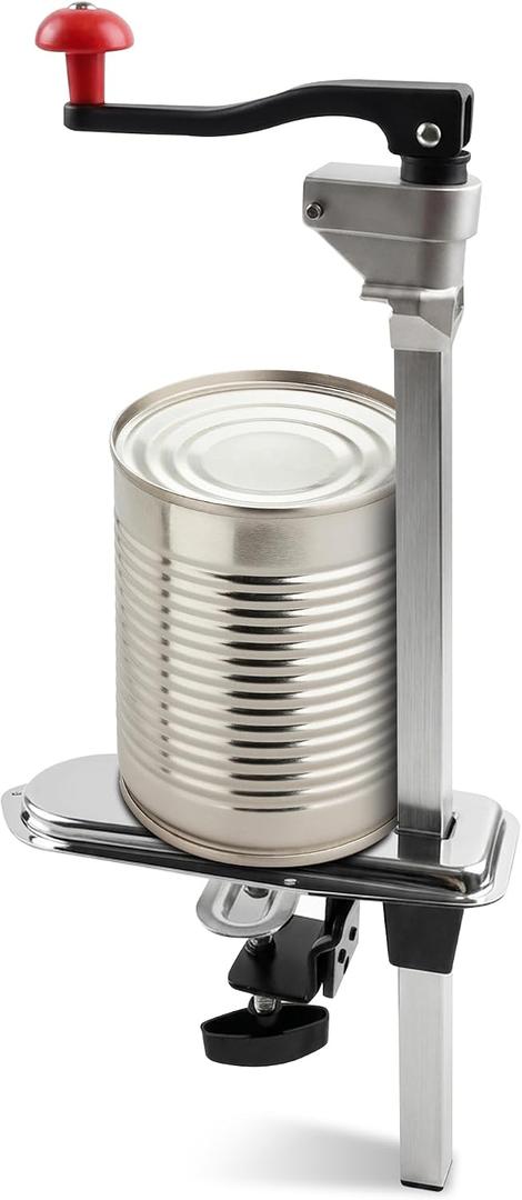 Commercial Can Opener, Cans Up to 13" Can Opener, Manual Adjustable, One Size
