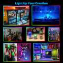 36 Pcs - Miniature Lights for Dollhouse,Miniature LED Lights for Handcraft,Mini Spot Light Battery Operated, Tiny Decoration Lights,LED for Balloons,Party Decoration (Warm White)