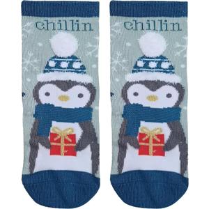 Stephen Joseph Unisex-Kids Crew Socks (Small, Penguin)