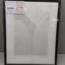 upsimples 16x20 Picture Frame, Display Pictures 11x14 with Mat or 16 x 20 Without, Wall Hanging Poster Frame, Black, 1 Pack