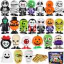 Max Fun 24pcs Halloween Wind Up Toys Assortment for Halloween Party Favors Treat Bag Stuffers Goody Bag Filler Halloween Treats Prizes (Halloween)