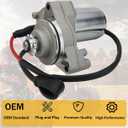3 Bolt Starter Motor & Solenoid Relay & CDI for 50cc 70 cc 90cc 100 cc 110cc 125 cc ATV Dirt Bikes Go Karts Chinese Pit Bike Quad 4 Wheelers Dune Buggy Sandrail SSR Roketa Taotao Jonway SunL