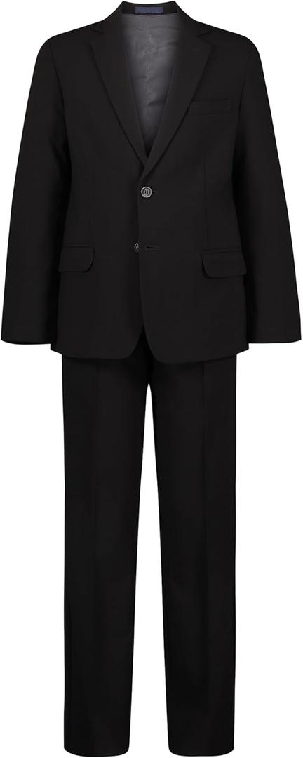 Nautica Boys' 2-Piece Formal Suit (18, Black)