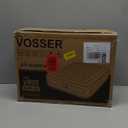 Queen Air Mattress with Built-in Pump,18''Fast & Easy Inflation/Deflation Inflatable Mattress, Foldable Blow Up Mattress with Storage Bag, Inflatable Bed for Home, Camping & Guests