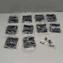 10Packs Battery Holders Fit for Milwaukee 18V Mount Fit for M18 Battery Black