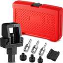 Tallew 8 Pcs Chain Cut and Rivet Tool Kit, Motorcycle Chain Breaker Removal Tool Set, Link Cutter Supplies for Bicycles, Dirt Bikes, Atvs Used to Cut Any 520, 525, 530 (50), or 532 Size Chains