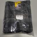 CANGHPGIN Men's Stretch Dress Pants Slim Fit Flat Front Slacks Tapered Casual Pants (L)