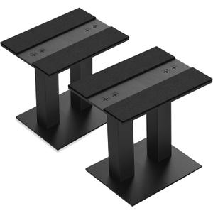 Desktop Speaker Stands 1 Pair Bookshelf Speakers Steel Studio Monitor Stands