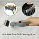 Barbeque Grill Steam Brush Grill Brush Portable Deep Cleansing Easy Maintenance BBQ Grill Steam Stainless Steel Brush for Steel Cast Iron Ceramic Grills