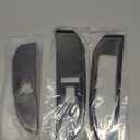 Window Lift Panel Decoration Cover Compatible for Suburban Compatible for Tahoe Compatible for Avalanche Compatible for Yukon Compatible for Sierra 2007-2013 Car Interior Accessories Stic (Black)