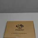 PHOEPET Reflective Dog Harness Large Breed Adjustable No Pull Vest with Handle 2 Metal Rings 3 Buckles [Easy to Put on & Take Off](L, Red)