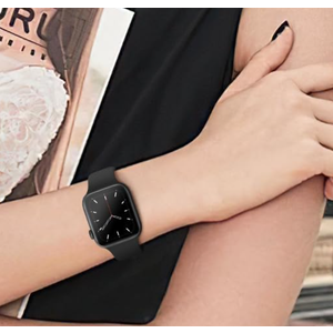 Patenting 1 Pack Sport Bands Compatible with Apple Watch Bands for Women Men 42mm(Series 3 2 1)/44mm/45mm/46mm/49mm, Soft Silicone Waterproof Strap for iWatch Series 10 9 Ultra 8 7 6 5 4 3 2 1 SE