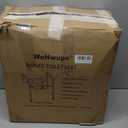 Raised Toilet Seat with Handles for Elderly - Toilet Seat Risers for Seniors with Adjustable Padded Arms - Elevated Toilet Safety Seat for Standard or Elongated Commode