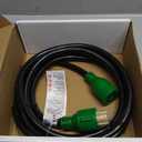 30 Amp Generator Cord 15FT and Power Inlet Box, Pre-Drilled 30 Amp Generator Inlet Box with Cord, NEMA L14-30P to L14-30R Generator Cord Waterproof Combo Kit, ETL Listed