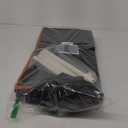 Dog Car Seat for Large Dogs, Back Seat Extender for Dogs, Foldable Pet Car Seat with Waterproof Oxford Fabric and Non-Slip Bottom, All-Around Protection and Strong Support (Black)