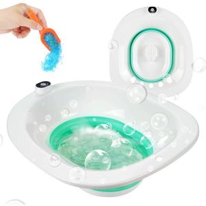 Sitz Bath, Sitz Bath for Toilet, Electric Sitz Bath for Hemorrhoids Men and Women, Postpartum Care, Gentle and Soothing, Portable Sitz Bath for Universal Toilet Seat