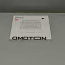 OMOTON Keyboard for Surface Go 4/3 /2/1, Bluetooth Type Cover for Surface Go, 7-Color Backlit, Ultra-Slim Wireless Keyboard with Touchpad, Built-in Rechargeable Battery