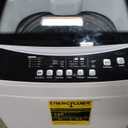 BLACK+DECKER Small Portable Washer, Washing Machine for Household Use, Portable Washer 2.0 Cu. Ft. with 6 Cycles, Transparent Lid & LED Display