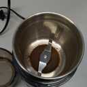 SHARDOR Electric Super Silent Blade Coffee Grinder, Timed Grind Control Rotary Knob, Adjustable Coarse to Fine for Coffee Beans, Spices & Herbs, with 1 Removable Stainless Steel Bowl, Black