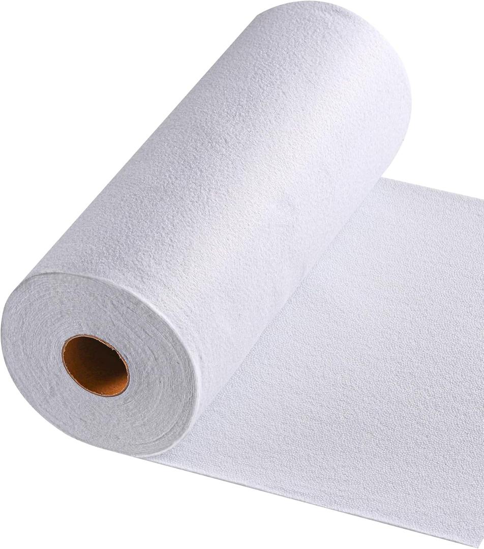 Fusible Fleece Interfacing, One-Sided Loft Fusible Fleece for Sewing, Quilting, Crafts, Clothing, Bags (12 Inches x 10 Yard) Medium Weight, Easy Iron-On Application, Enhanced Projects