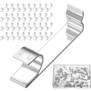 Shimeyao 36 Pack Sash Balance Take Out Clips Standard Window Channel Balance Clips for Block and Tackle for Window Balances Spring Replacement for Home Accessories(Without Bulge)
