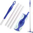 Mop Handle Compatible with Swiffer, Detachable Extra Long Dry and Dust Mop Handle Fits Swiffer (Mopping Cloths Not Included)