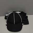 SATINIOR 5 Pcs Women Referee Costume Set Umpire Outfit Stripe Ref Shirt Hat Long Socks Whistle for Halloween Cosplay Party (3X-Large)