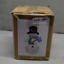 Athoinsu 8ft Huge Lighted Christmas Inflatables Snowman with Hat Self Blow up Inflate Holiday Decoration Indoor Outdoor Yard Garden (L)