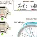 Kid's Bike seat Rear Child Carrier Bike Chair for Bicycle Kids seat for Children 2~4 Years,Weight 55 lbs