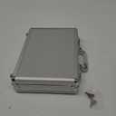 SEETOOOGAMES 200pcs Capacity Empty Aluminum Poker Chip Case Only