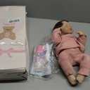 Zero Pam Full Silicone Baby Doll-20'' Reborn Baby Dolls Silicone Full Body, Anatomically Correct Girl, Realistic Babys Doll, Real Life Reborn Dolls with Accessories