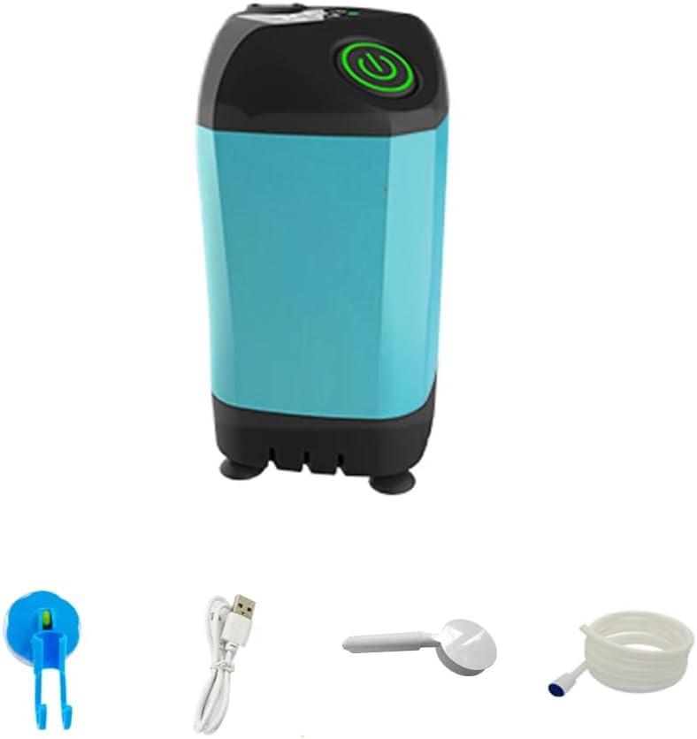 Portable Shower Unit - Camping Shower Kit, Electric Shower Pump | Detachable Handheld Shower Head, Compact and Lightweight Design Suitable for Outdoor Adventures, Beach Cleaning (Blue)

 