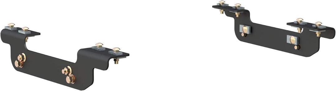 CURT 16411 5th Wheel Installation Brackets, Fits Select Chevrolet Silverado, GMC Sierra 2500, 3500 HD, Except Cab & Chassis