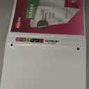 Avery Durable View 3 Ring Binder, 0.5" Slant Rings, 135-Sheet Capacity, 0.7 Inch Wide Spine, Great for Home, School Supplies, Office, or Organization Needs, 1 White Binder (17002)