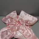 Giant Pink Bow Wall Decor，Coquette Room Decor，Suitable Pink Party Room Decor for Girls ，Valentines Day ，Birthday Wall or Body Decoration (2 PCS)