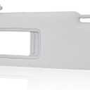 Grey Left Driver Side Sun Visor with Mirror Fit for Toyota Corolla 2008 2009 2010 2011 2012 2013 Replace # 74320-02711-E0 7432002711E0