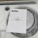 Neftis 42 Inch Ceiling Fans with Lights and Remote, Big Lampshade, Small