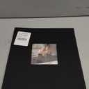 Popotop Photo Album Self Adhesive with Picture Display Window,40 Pages DIY Scrapbooking Supplies Kit for 4x6 8x10 Picture, Linen Cover Memory Book for Baby Wedding, with Scraper and Metallic Pen (Black)