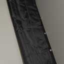 Large Sound Absorbing Blanket, 96"H x 54.3"W Sound Dampening Curtain, Reduce Noise and Blackout, Sound Absorption Sheet, Recording Studio Acoustical Treatments, 0.24" Thickness, Black