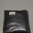 ChrisDowa Grommet Blackout Curtains for Bedroom - Thermal Insulated Room Darkening Curtains for Living Room (1 Panel Set, Black,42W x 84L)