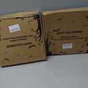 2 x [8 Modes & Timer] 6Ft 45 LED Halloween Willow Vine Twig Garland with Orange Lights - Battery Operated, Waterproof Halloween Decor for Indoor Wall, Fireplace Mantle, Home Party (Pumpkin, 6FT)