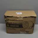 Hon&Guan PRO 4 Inch Inline Duct Fan - 212 CFM with Quiet EC Motor & Temperature Humidity Smart Controller, Ventilation Exhaust Fan for Heating Cooling, Grow Tents, Hydroponics (White&Black)